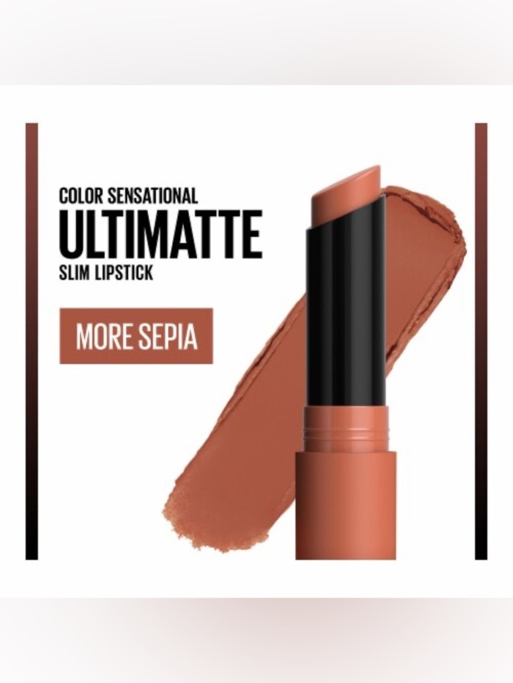 Maybelline Color Sensational Ultimate Slim Lipstick - More Sepia #688